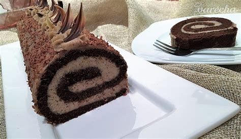 Jednoduchá gaštanová roláda