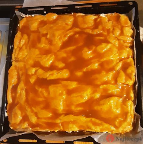 Upečený plát cesta na veterník