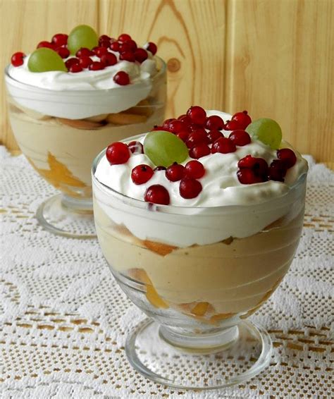 Vrstvený pudinkový trifle
