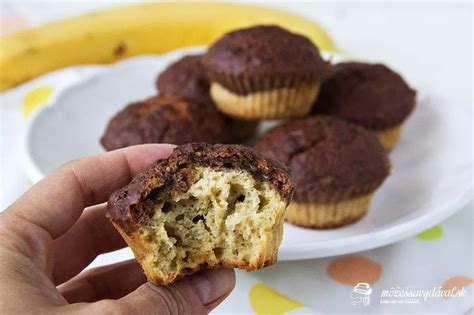 Banánovo-kokosové muffiny
