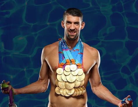 Michael Phelps počas súťaže