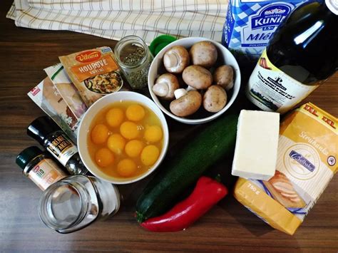 Suroviny na prípravu lesníckeho tokáňa