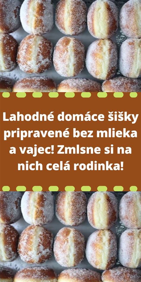 Vykrojené šišky pripravené na vyprážanie
