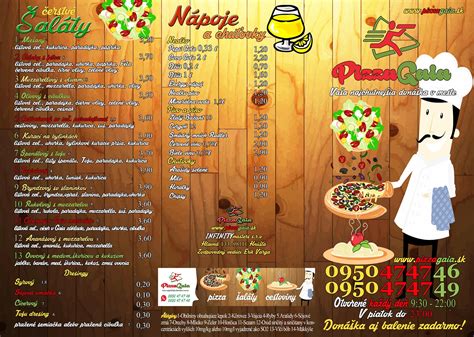 Rozmanitosť jedál, vrátane pizze, cestovín a šalátov