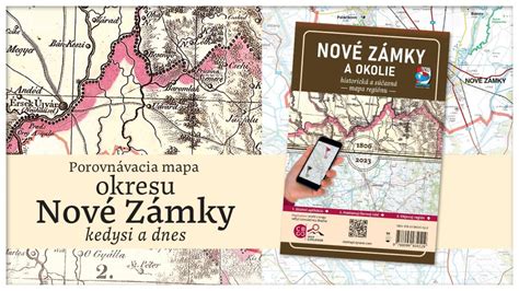Mapa Nových Zámkov s vyznačenými predajňami