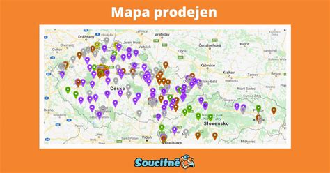 Mapa predajní so zdravou výživou