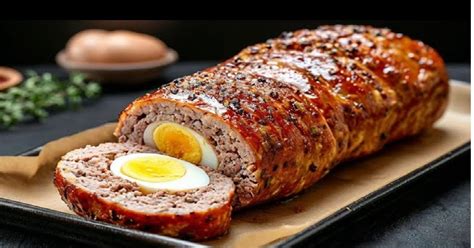 Mäsová roláda v alobale pripravená na pečenie