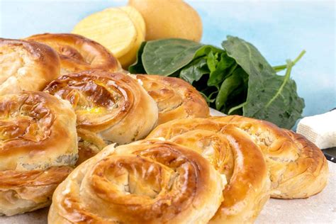 Burek so špenátovou náplňou