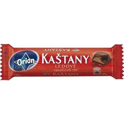 Výživové hodnoty čokolády Orion Ľadové gaštany