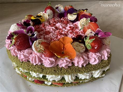 Ilustrácia torty s ľahkým krémom