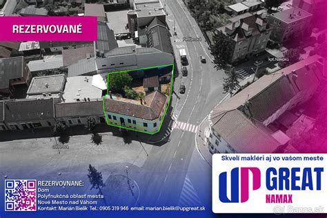 Mapa s vyznačenou polohou Pekárne Istria v Novom Meste nad Váhom