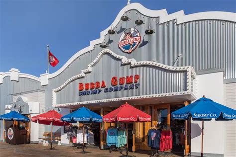 Interiér reštaurácie Bubba Gump