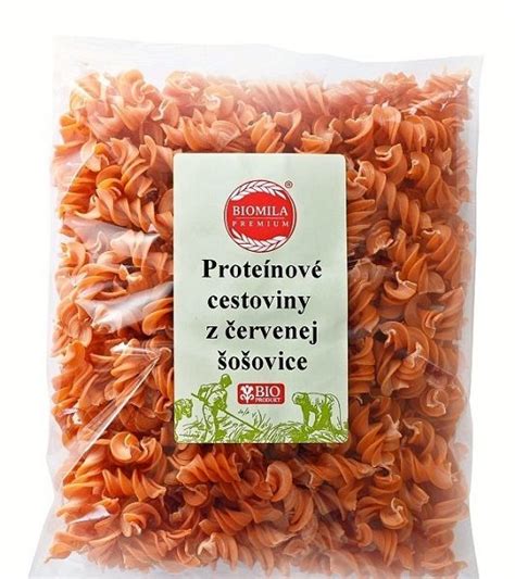 Cestoviny z červenej šošovice