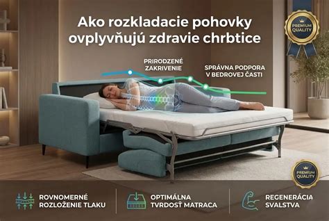 Detail úložného priestoru v rozkladacej pohovke