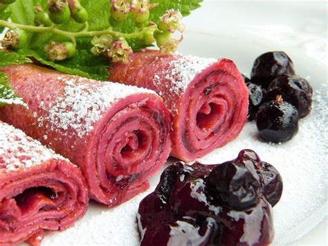 Ružové palacinky s cviklou