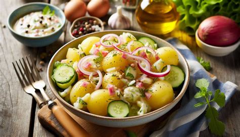 Ingrediencie na prípravu zemiakov na kyslo