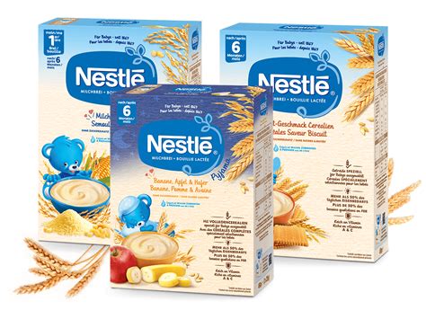 Infografika s nutričnými hodnotami Nestlé Baby sušienok