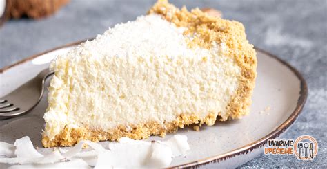 kokosový proteínový cheesecake