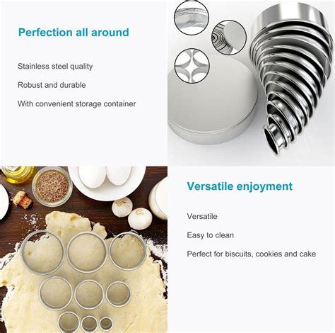 Ukážka rôznych tvarov vykrajovačiek na tortu