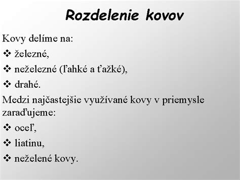 Rozdelenie cesta na ľahké a ťažké