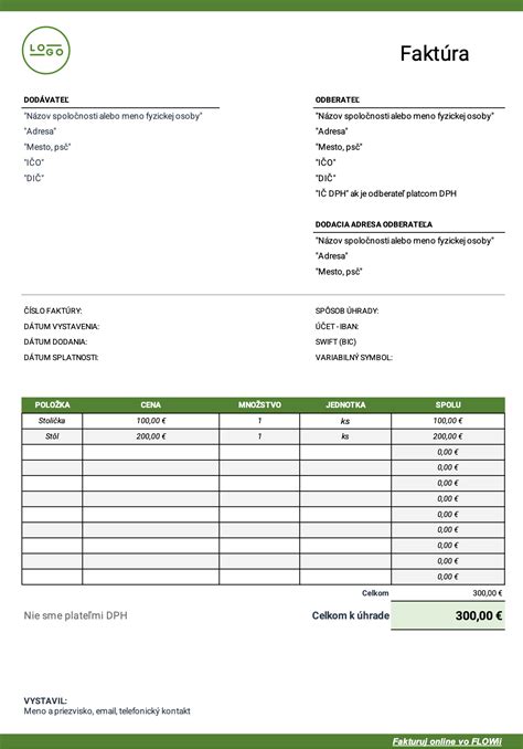 Faktúra za nákup stravných lístkov