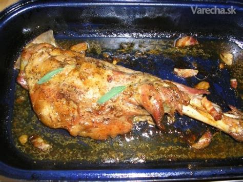 Jahňacie stehno s bylinkami