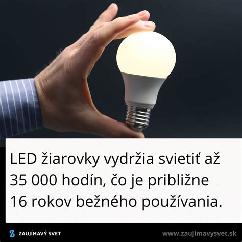 Ilustrácia výhod LED osvetlenia oproti klasickým žiarovkám