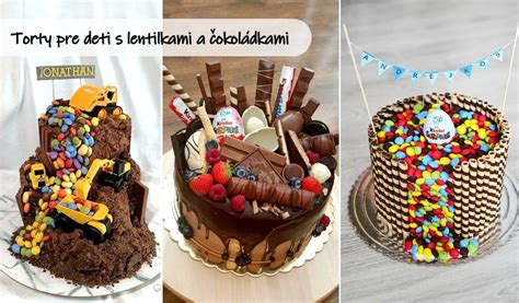 farebné lentilky na tortu