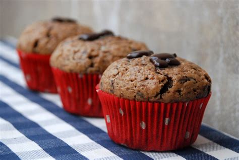Hotové šťavnaté čokoládové muffiny