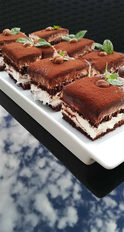 Rezy talianskej kávovej torty s mascarpone