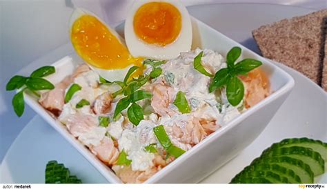 Príprava pomazánky z lososa