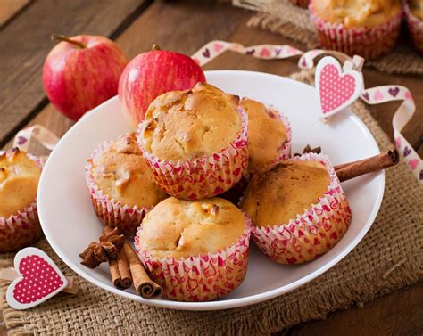 ingrediencie na jablkové muffiny