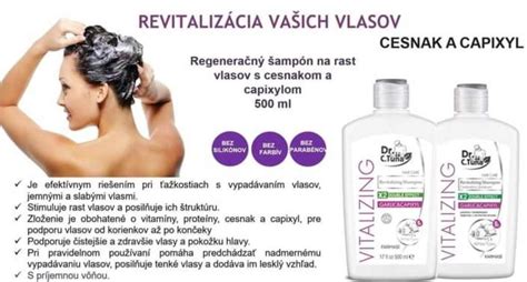 Zloženie šampónu s cesnakom a Capixylom