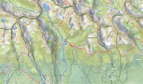 Mapa Nízkych Tatier s vyznačenou obcou Bystrá