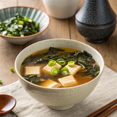 Japonská miso polievka s tekvicou