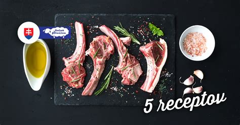 Obrázok šťavnatej jahňaciny pripravenej na konzumáciu