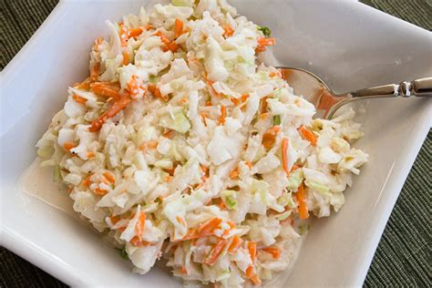 História šalátu Coleslaw