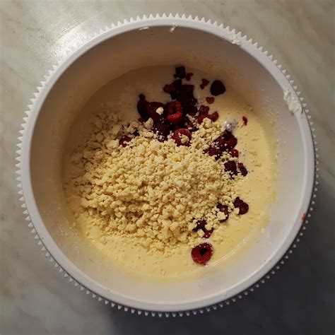 misa s krémom na cheesecake