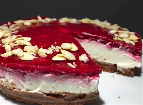 hotový nepečený cheesecake