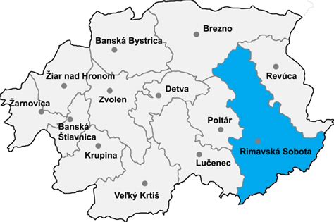 mapa Rimavskej Soboty