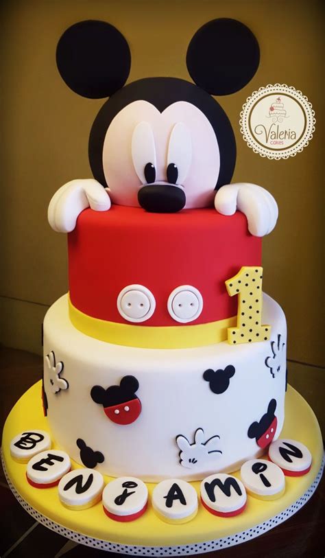 Torta s motívom Mickey Mouse