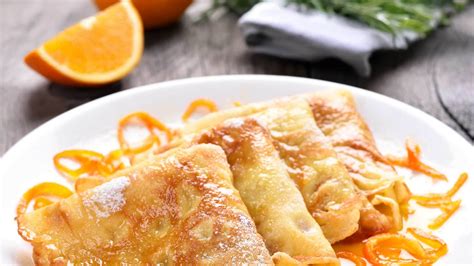 Ilustrácia Crêpes Suzette