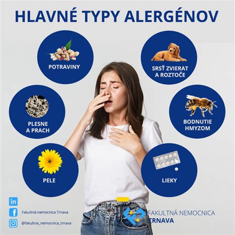 Ilustrácia alergénov