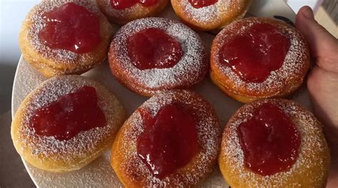 Šišky plnené džemom