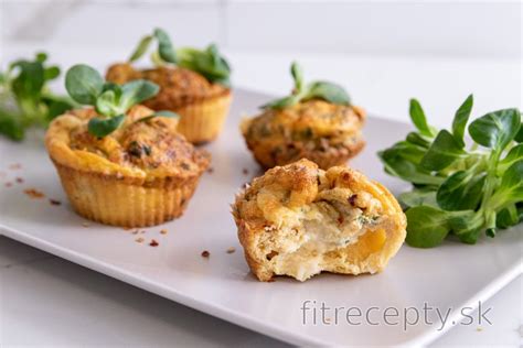 Muffiny s kozím syrom a olivami