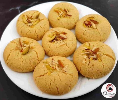 Nankhatai - indické keksy