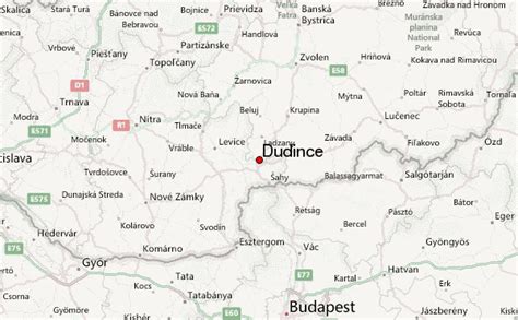 Mapa Dudiniec s vyznačeným wellness centrom
