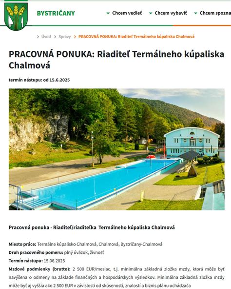 Fotografia termálneho kúpaliska Dudinka