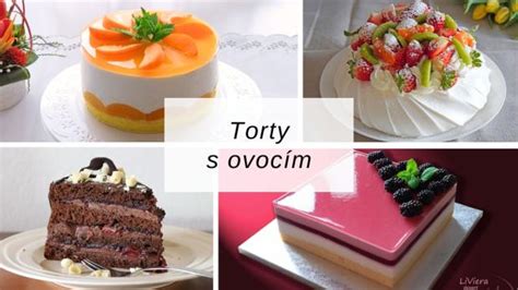Ukážka torty zdobenej ovocím