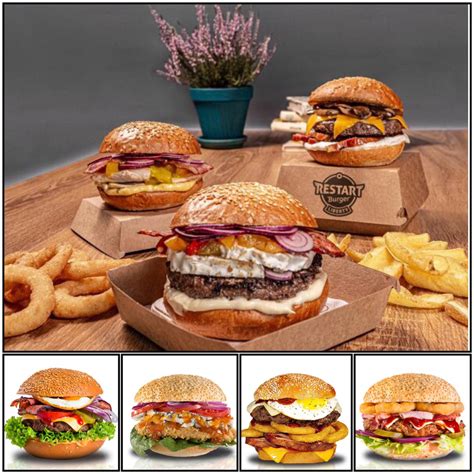 Interiér reštaurácie Restart Burger